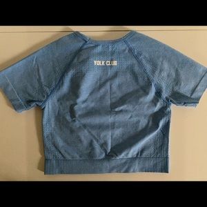 Yolk club crop top